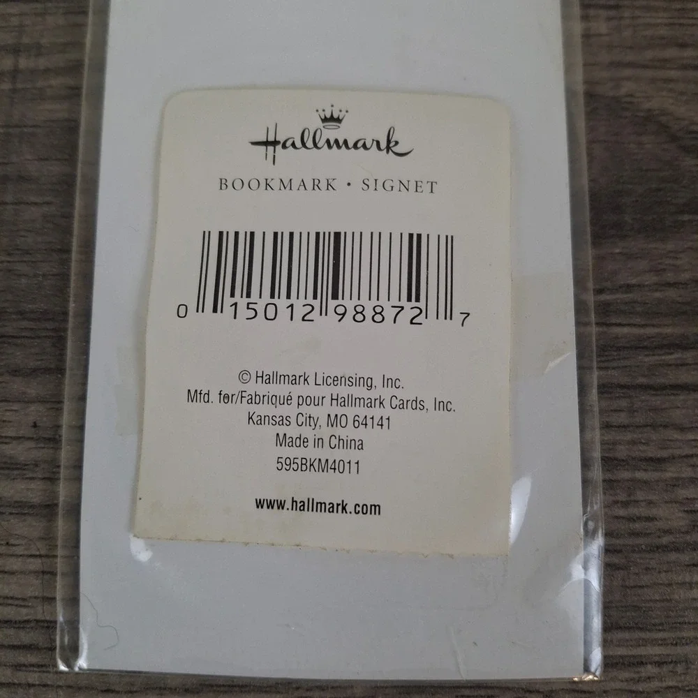 Hallmark Metal Bookmark Signet‎ Anthony Brandt Family Quote New in Package Gift